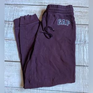 GAP muted purple sweatpants